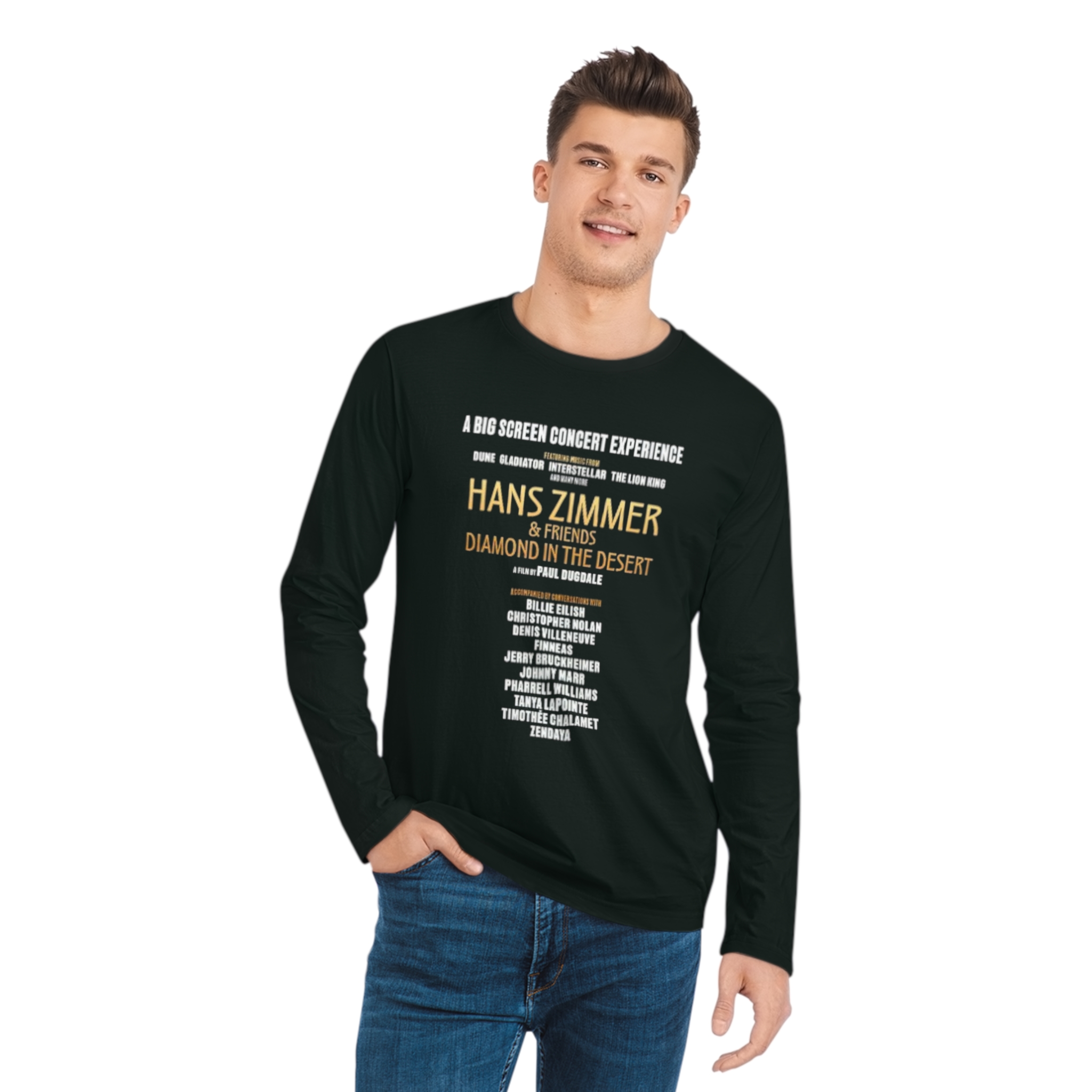 Hans Zimmer & Friends: Diamond in the Desert Sparker Long Sleeve Shirt - Image 3