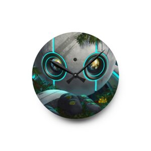 The Wild Robot Acrylic Wall Clock