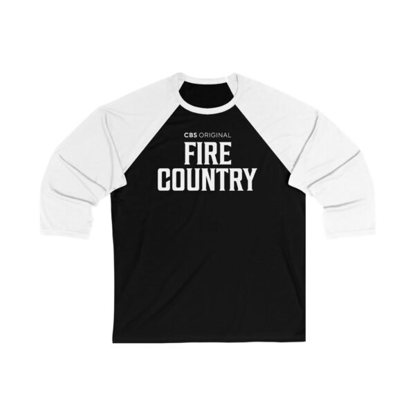 Fire Country Unisex 3/4 Sleeve Baseball Tee