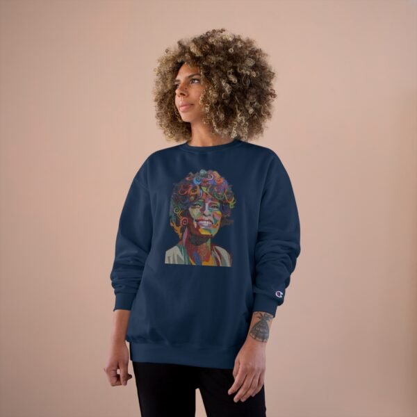 Whitney Houston Mural / Newark, NJ Champion Sweatshirt - Image 24