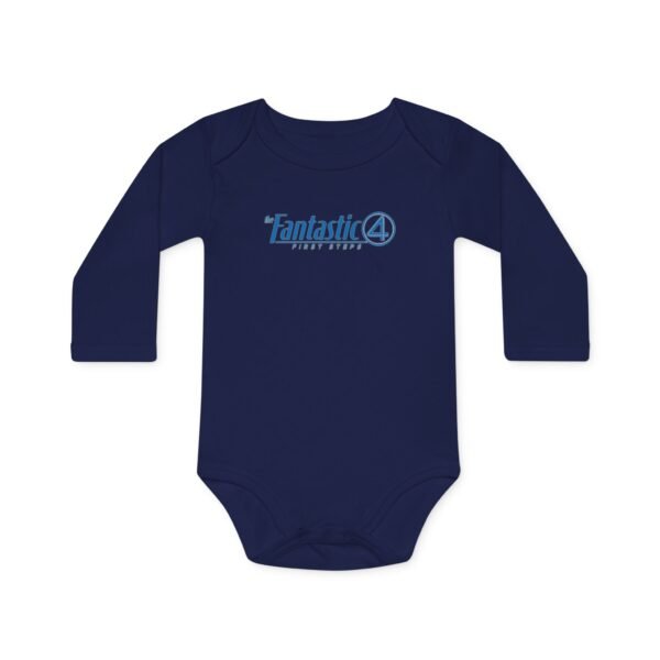 The Fantastic Four: First Steps Baby Long-Sleeve Organic Bodysuit - Image 19