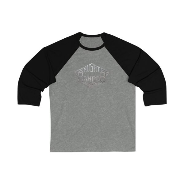 Night Ranger Unisex 3/4 Sleeve Baseball Tee - Image 3