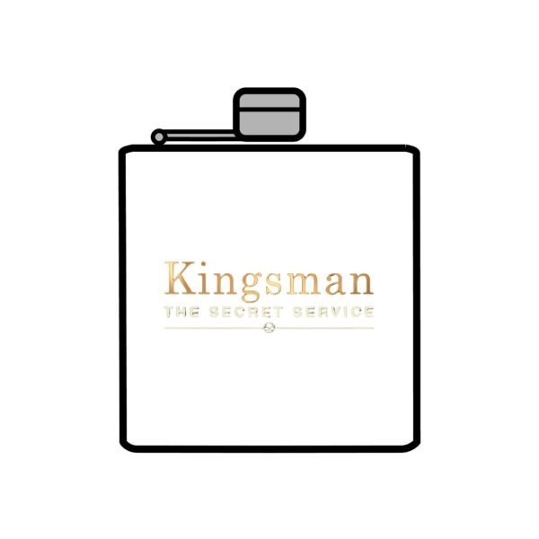Kingsman: The Secret Service Stainless Steel Flask, 6oz