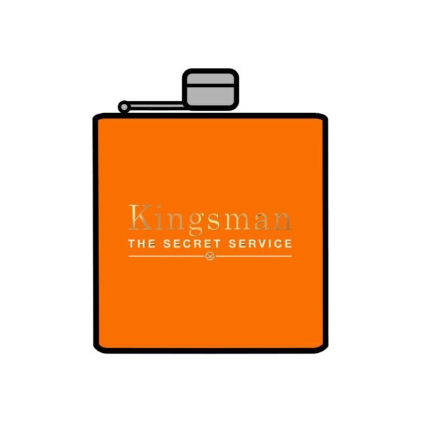 Kingsman: The Secret Service Stainless Steel Flask, 6oz - Image 2