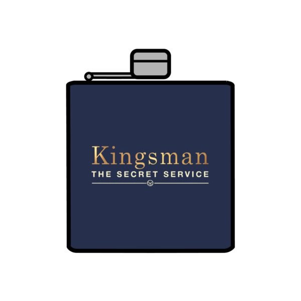 Kingsman: The Secret Service Stainless Steel Flask, 6oz - Image 3