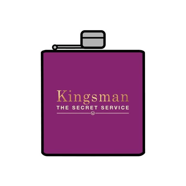 Kingsman: The Secret Service Stainless Steel Flask, 6oz - Image 4