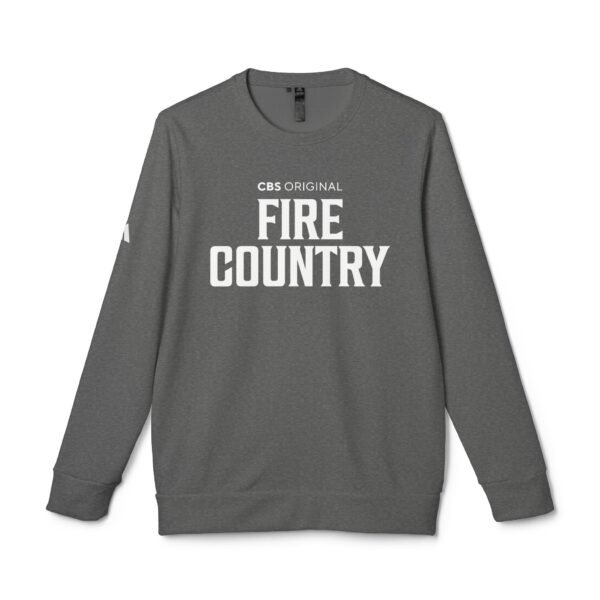 Fire Country Adidas Unisex Fleece Crewneck Sweatshirt - Image 9