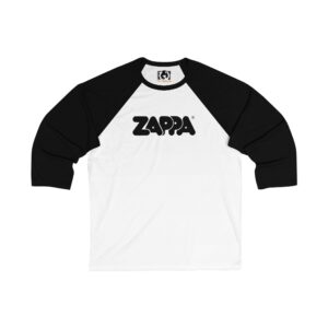 Frank Zappa Unisex 3/4 Sleeve Baseball Tee