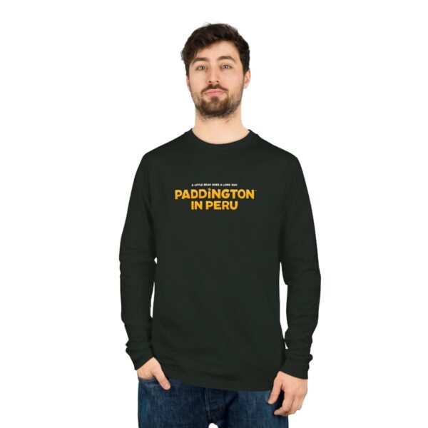 Paddington in Peru Unisex Shifts Dry Organic Long Sleeve Tee - Image 8