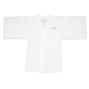 The White Lotus Long Sleeve Kimono Robe (aka Lab Coat)