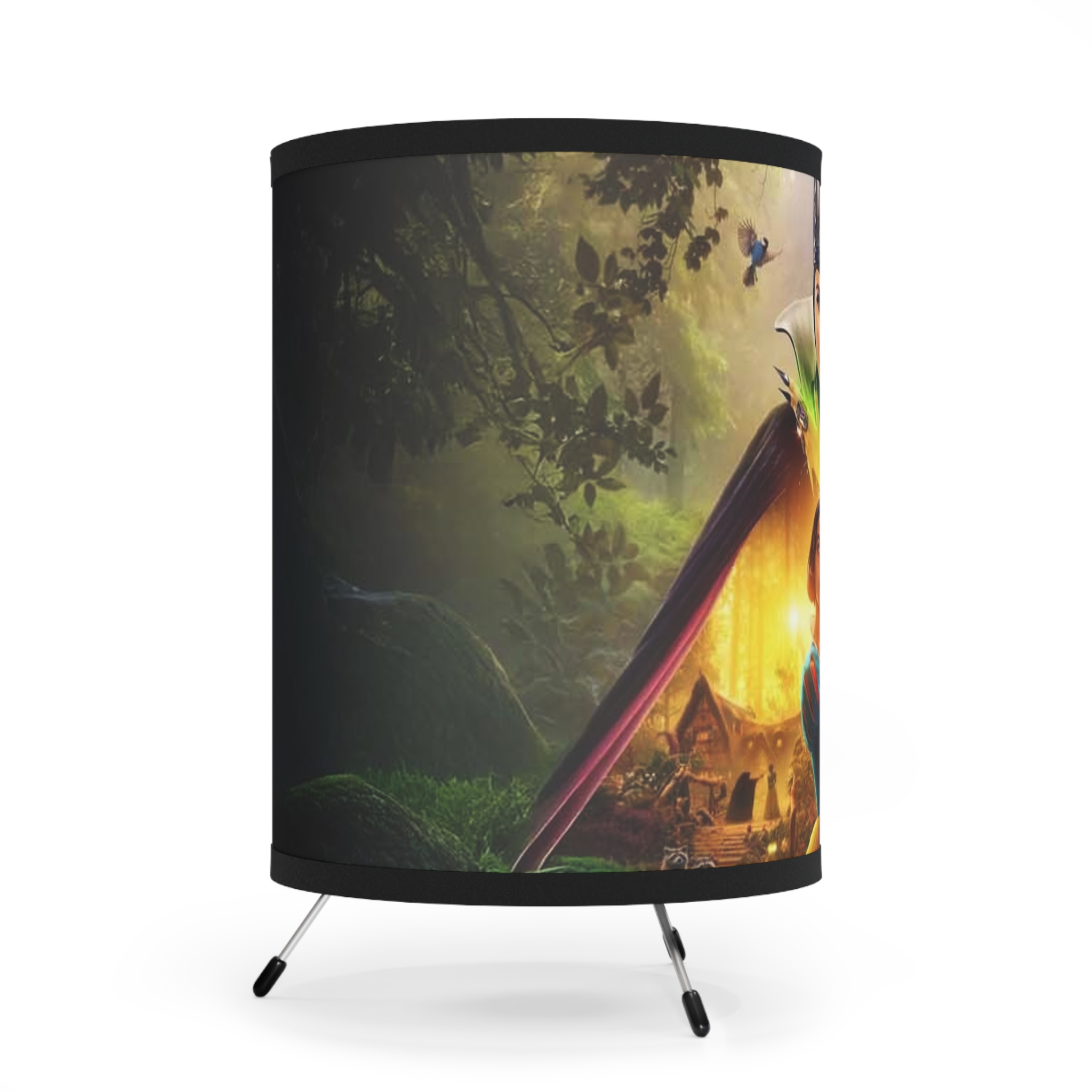 Disney's Snow White Tripod Lamp with High-Res Printed Shade, USCA plug - Image 2