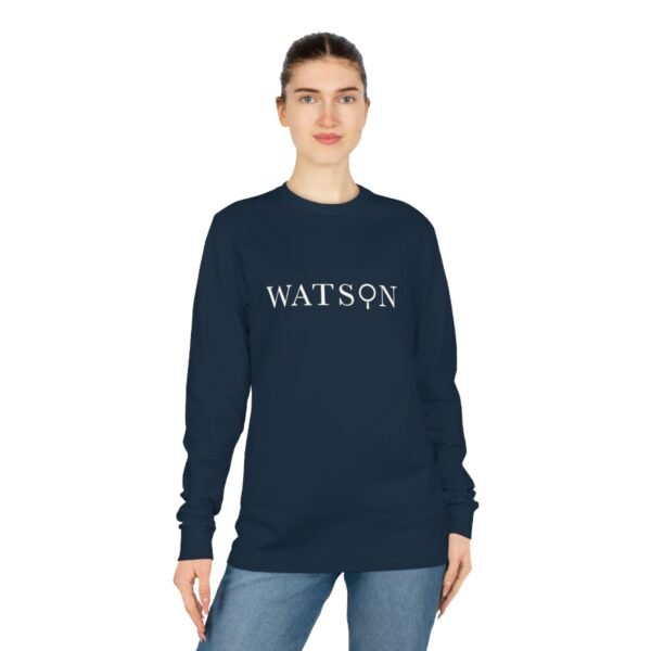 Watson Unisex Shifts Dry Organic Long Sleeve Tee - Image 3