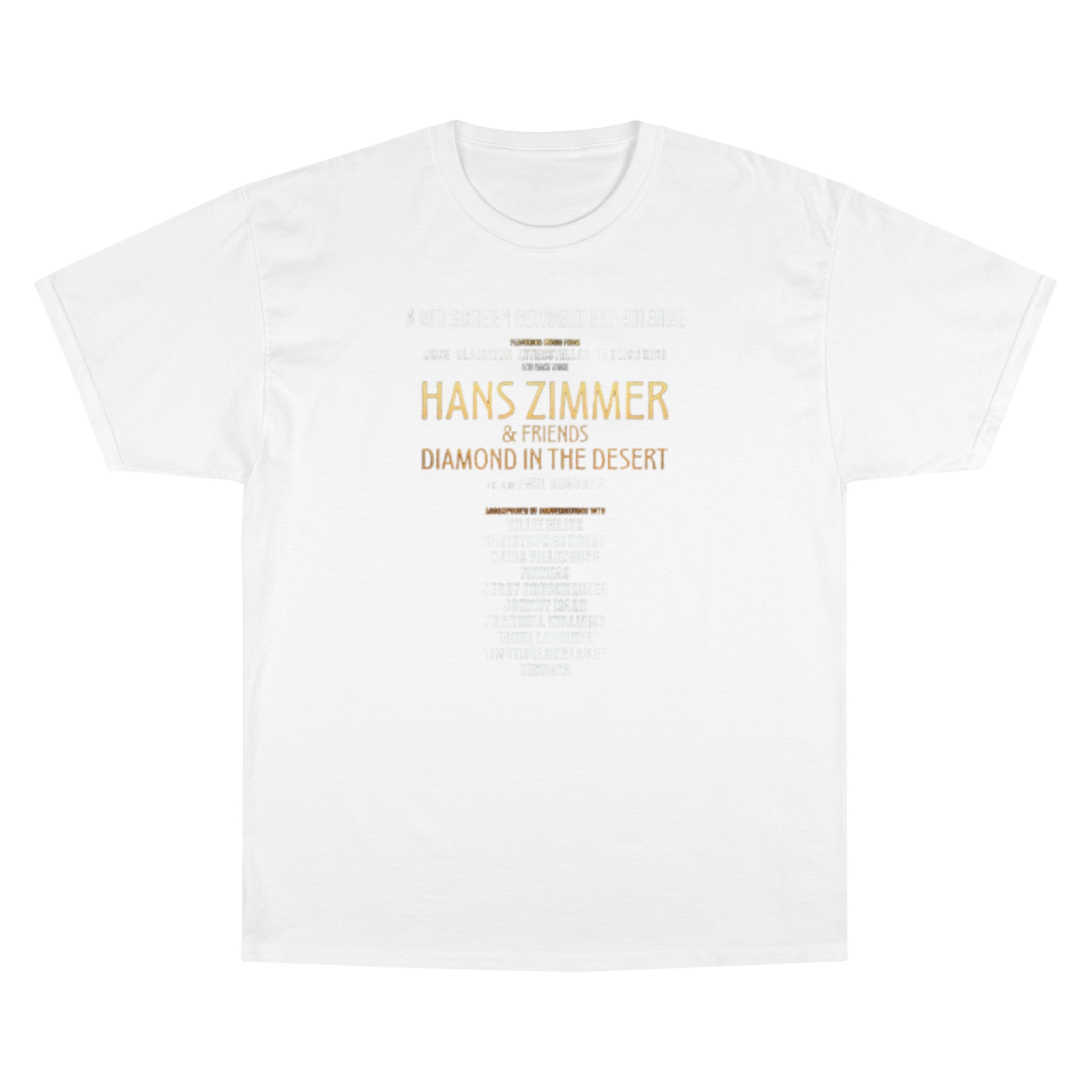 Hans Zimmer & Friends: Diamond in the Desert Champion T-Shirt