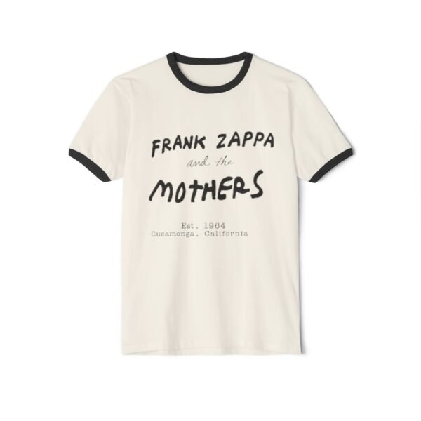 Frank Zappa and the Mothers Unisex Cotton Ringer T-Shirt - Image 9