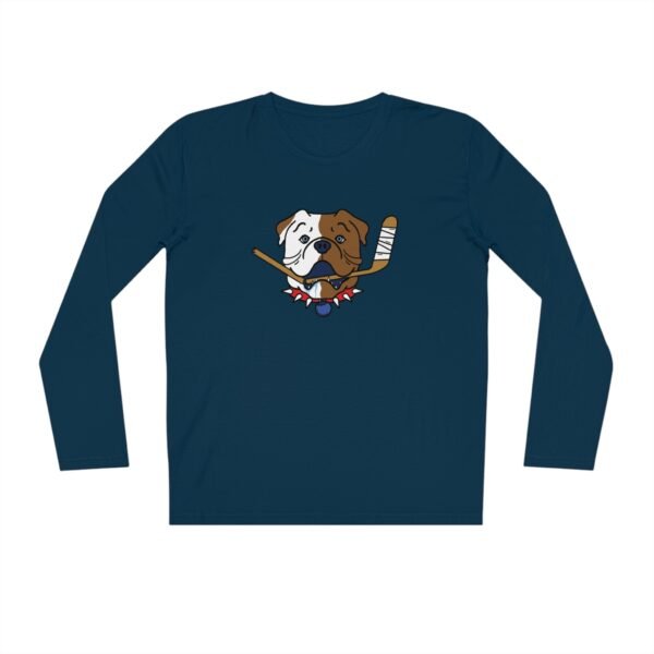 Shorsey 'Sudbury Blueberry Bulldogs' Organic Sparker Long Sleeve Shirt - Image 7