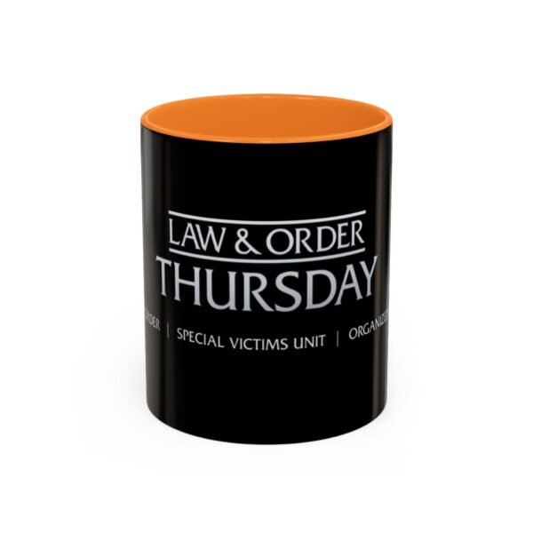 Law & Order Thursday Colorful Mugs (11oz, 15oz) - Image 17