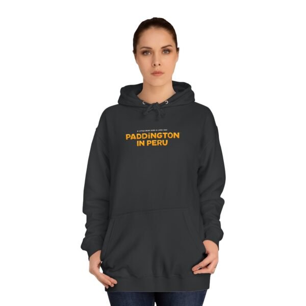 Paddington in Peru Unisex College Hoodie - Image 16
