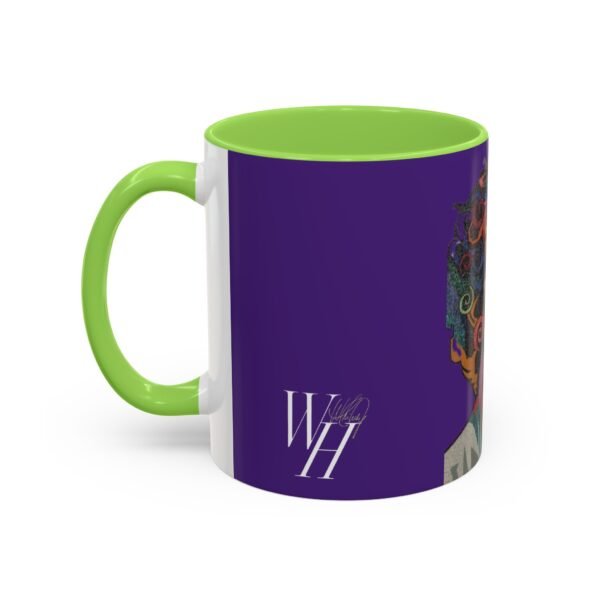 Whitney Houston Mural / Newark, NJ Colorful Mugs (11oz, 15oz) - Image 32