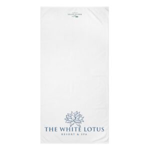 The White Lotus Mink-Cotton Towel