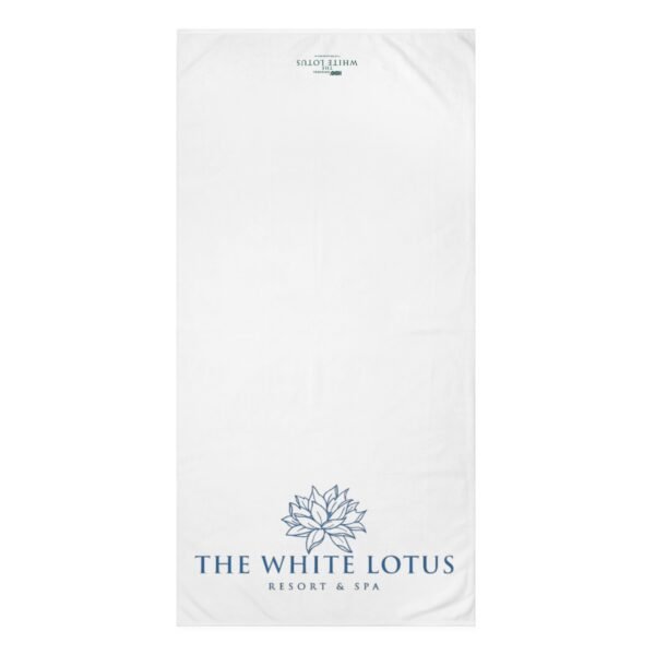 The White Lotus Mink-Cotton Towel