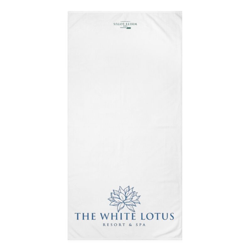 The White Lotus Mink-Cotton Towel