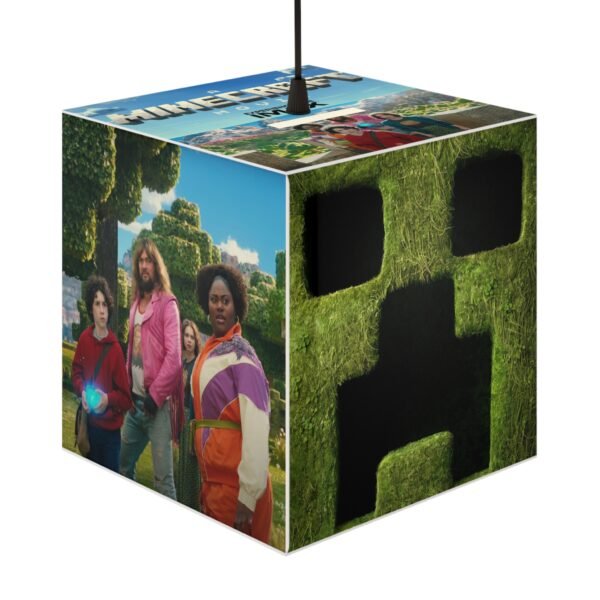 A Minecraft Movie Light Cube Lamp