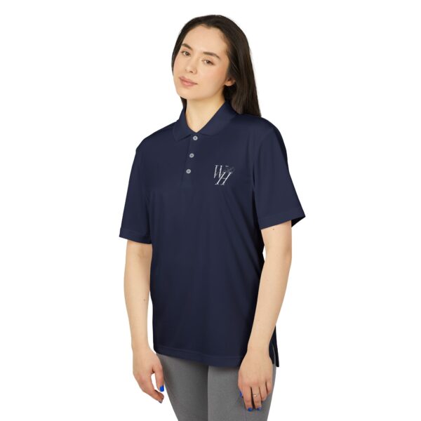 Whitney Houston Mural / Newark, NJ Adidas Unisex Performance Polo - Image 7