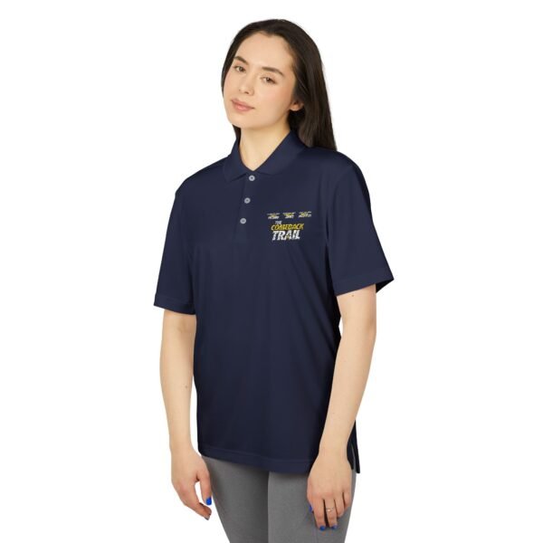 The Comeback Trail Adidas Unisex Performance Polo - Image 7
