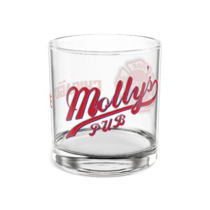 Chicago Fire Molly's Pub  Rocks Glass, 10oz