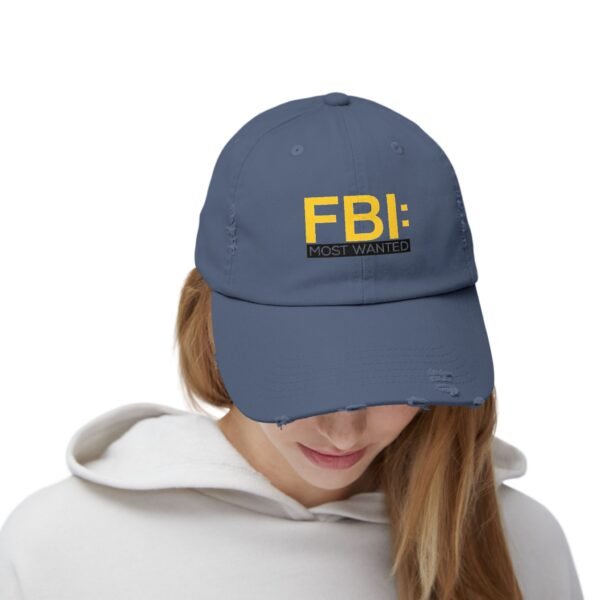 FBI: Most Wanted Unisex Distressed Cap - Image 16