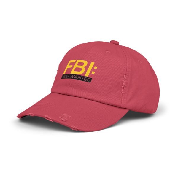 FBI: Most Wanted Unisex Distressed Cap - Image 26