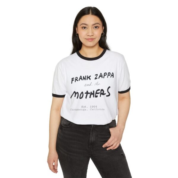 Frank Zappa and the Mothers Unisex Cotton Ringer T-Shirt - Image 15