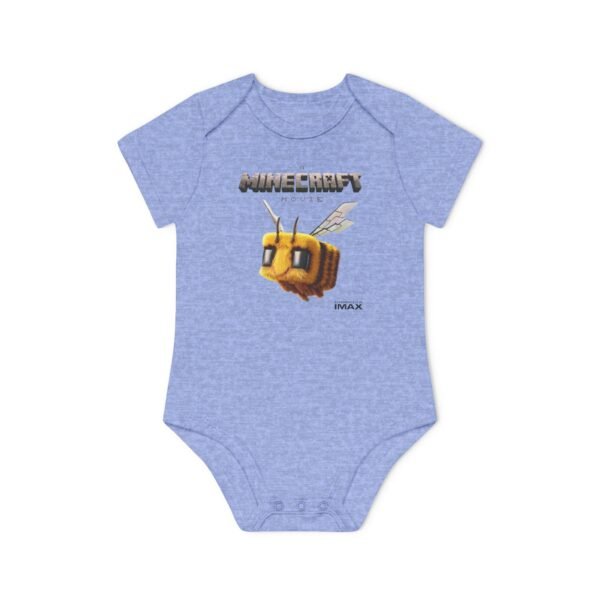 A Minecraft Movie Baby Organic Short Sleeve Bodysuit - Image 19
