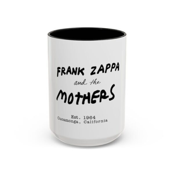 Frank Zappa and the Mothers Accent Coffee Mug, 11oz - Image 4