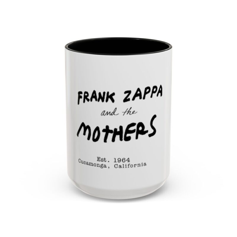 Frank Zappa and the Mothers Accent Coffee Mug, 11oz - Image 4