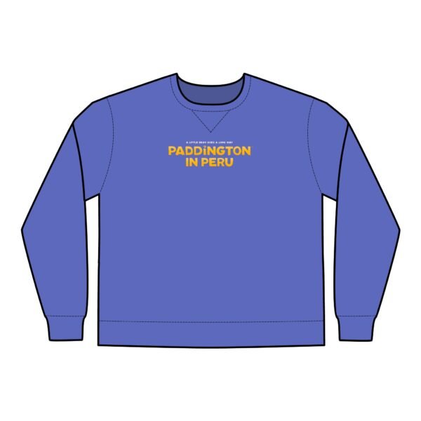 Paddington in Peru Unisex ComfortWash® Garment Dyed Crewneck Sweatshirt - Image 3