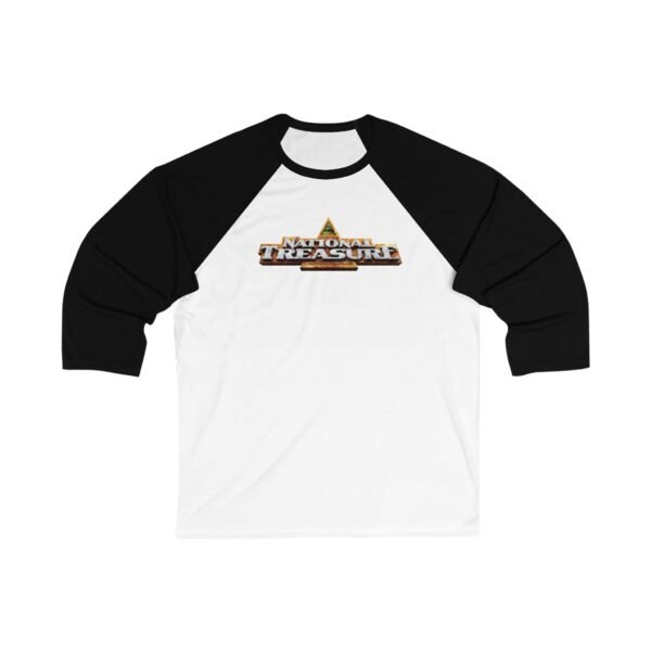 National Treasure Unisex 3/4 Sleeve Baseball Tee - Image 7