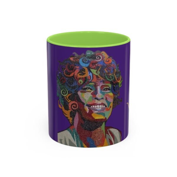 Whitney Houston Mural / Newark, NJ Colorful Mugs (11oz, 15oz) - Image 29