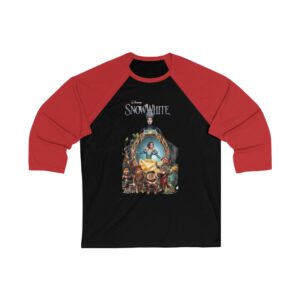 Disney's Snow White Unisex 3/4 Sleeve Baseball Tee