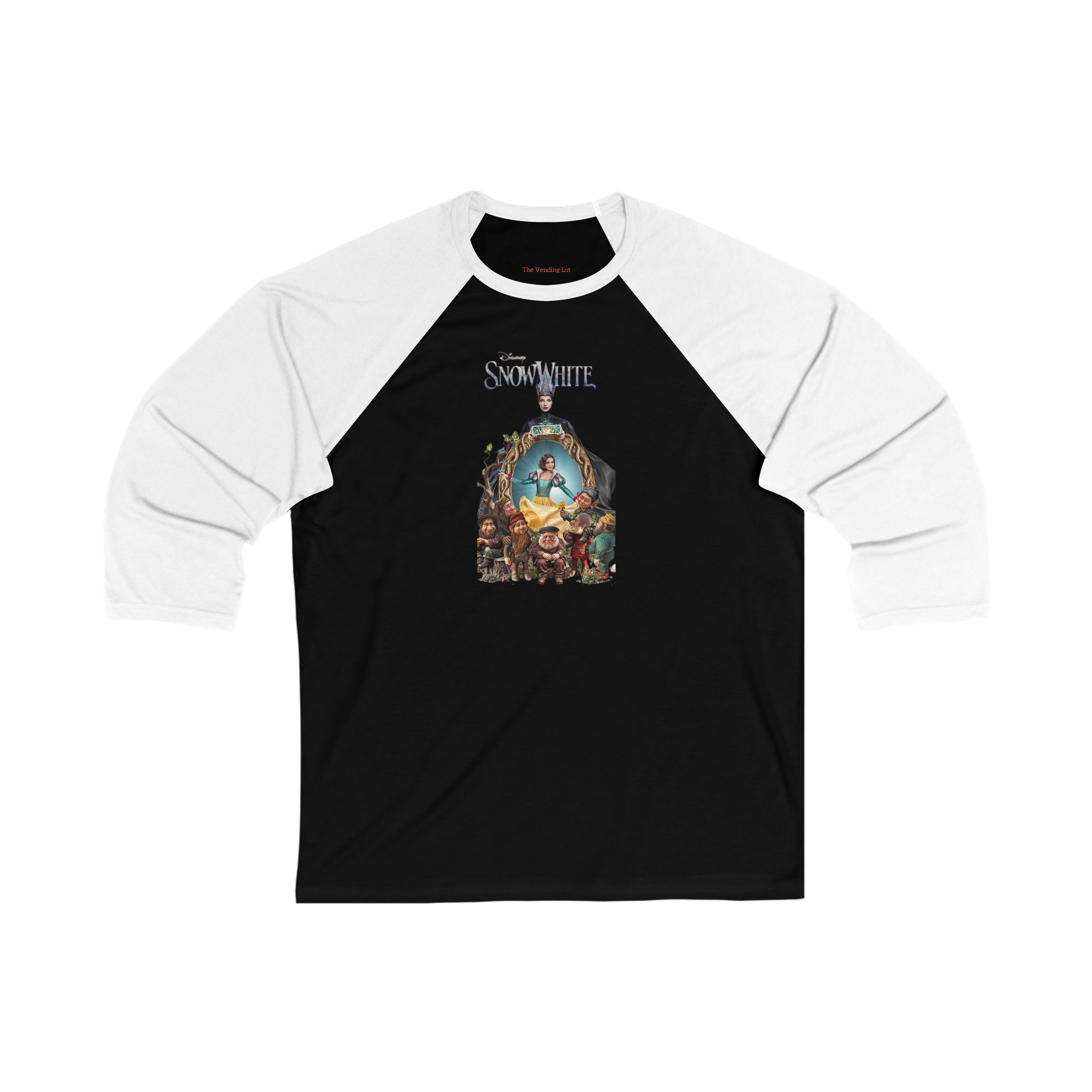 Disney's Snow White Unisex 3/4 Sleeve Baseball Tee