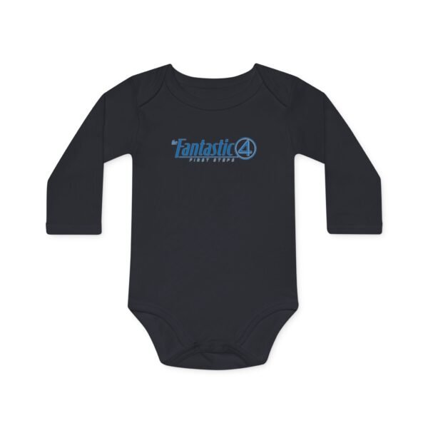 The Fantastic Four: First Steps Baby Long-Sleeve Organic Bodysuit - Image 22