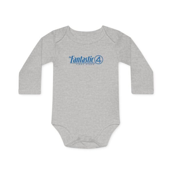 The Fantastic Four: First Steps Baby Long-Sleeve Organic Bodysuit - Image 10