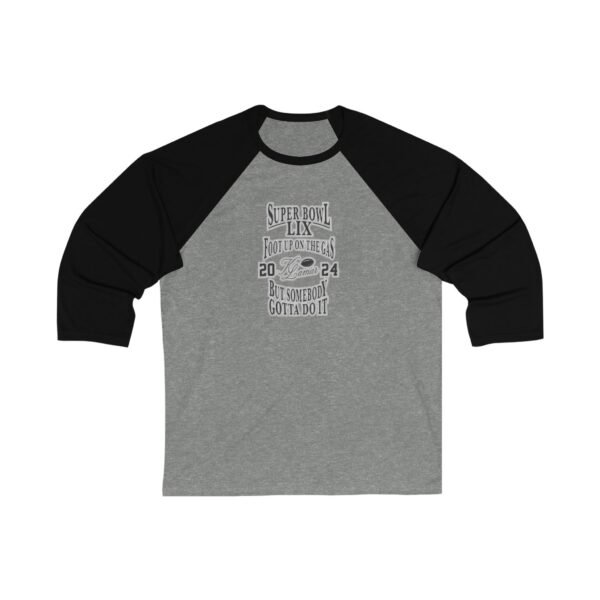 Kendrick Lamar 2025 Super Bowl LIX Halftime Show Unisex 3/4 Sleeve Baseball Tee