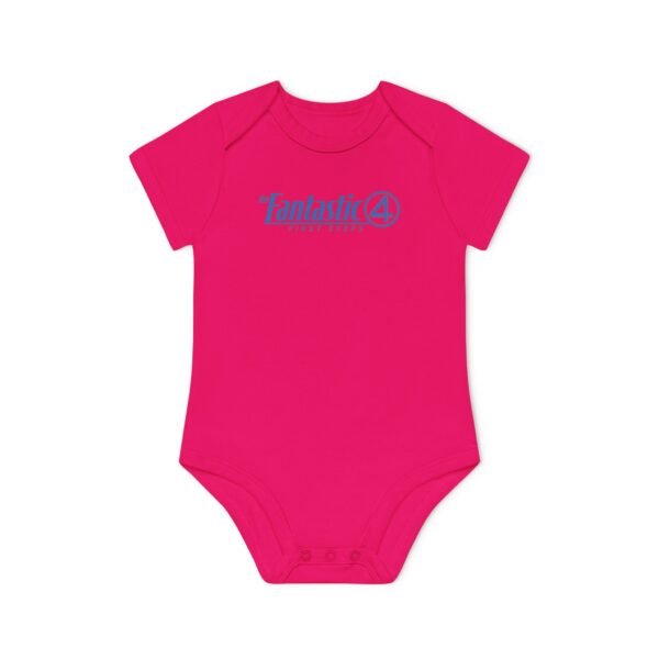 The Fantastic Four: First Steps Baby Organic Short Sleeve Bodysuit - Image 34