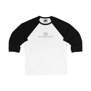 The White Lotus Unisex 3/4 Sleeve Baseball Tee