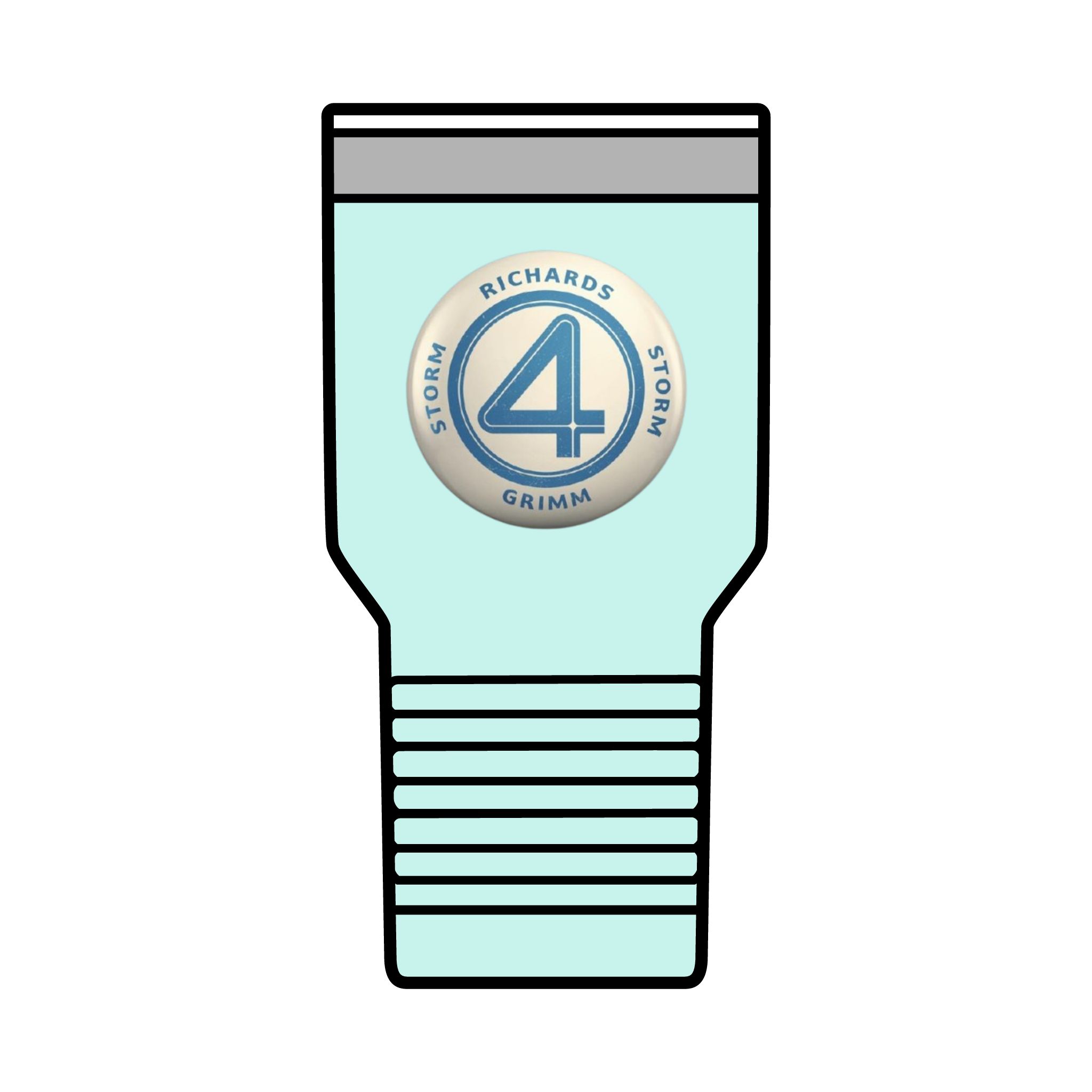 The Fantastic Four: First Steps Insulated Tumbler, 30oz - Image 12