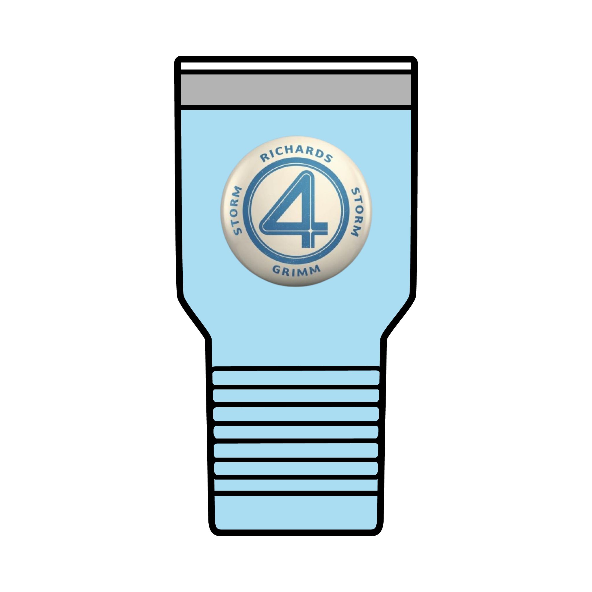 The Fantastic Four: First Steps Insulated Tumbler, 30oz - Image 14