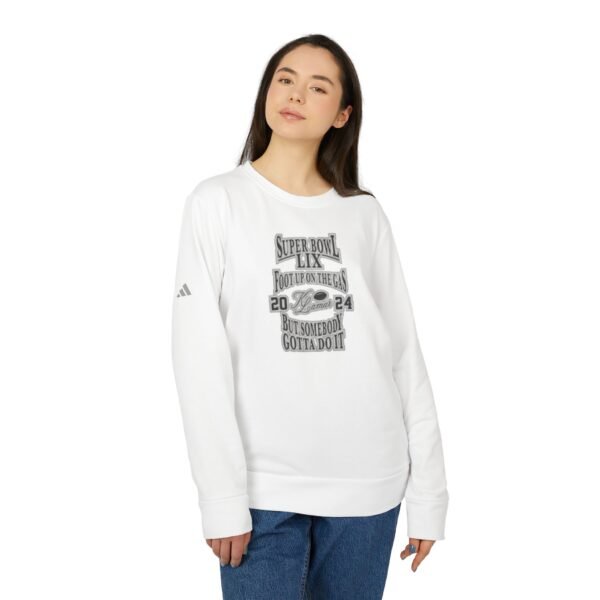 Kendrick Lamar 2025 Super Bowl LIX Halftime Show Adidas Unisex Fleece Crewneck Sweatshirt - Image 3