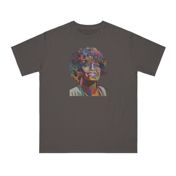 Whitney Houston Mural / Newark, NJ Organic Unisex Classic T-Shirt - Image 9