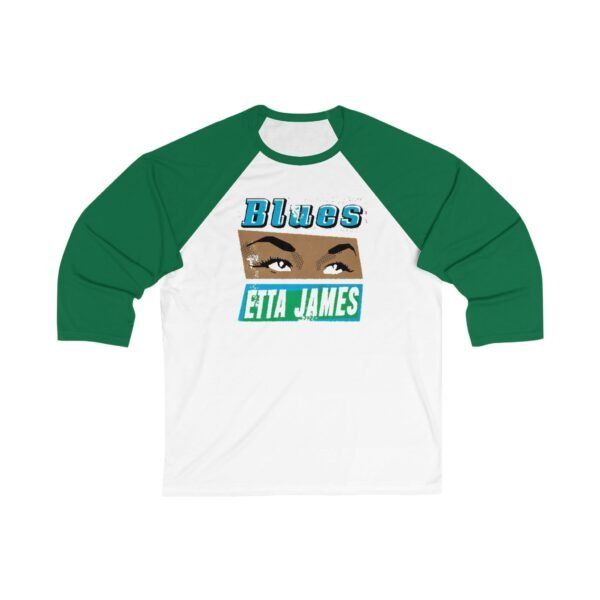 Etta James Unisex 34 Sleeve Baseball Tee - Image 3